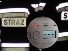 Czad ulatniał się w mieszkaniu. Interwencja straży pożarnej w Ciechanowie