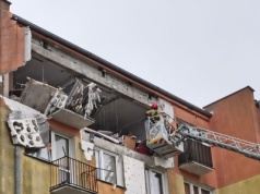 Wybuch gazu w bloku w Braniewie. Kilkadziesiąt osób ewakuowanych