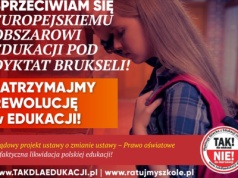 WEŹ UDZIAŁ! Akcja „Stop likwidacji polskiej edukacji” obecna na Marszu Niepodległości