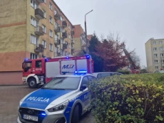 Wybuch gazu w Braniewie. Jedna osoba trafiła do szpitala, 50 ewakuowano