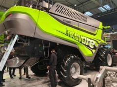 Pierwszy na świecie hybrydowy kombajn zbożowy. Zużywa o 1/3 mniej energii