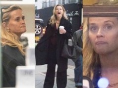 Nieumalowana Reese Witherspoon w szampańskim nastroju buszuje po londyńskich butikach (ZDJĘCIA)