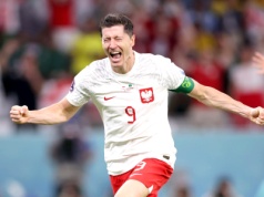 Biało-czerwony Empire State Building. Lewandowski był gwiazdą ceremonii