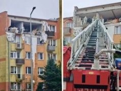 Wybuch butli z gazem w Braniewie. Budynek wyłączony z użytkowania