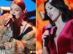 Justyna Steczkowska zadała szyku. Margaret postawiła na ogromne futro