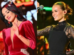 Elegancki Trzaskowski, Dąbrowska cała w piórach, a Szroeder zadała szyku. Show skradała Steczkowska