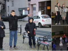 Gra miejska i patriotyczna zabawa. Mieszkańcy Kościerzyny wzięli udział w Rajdzie Niepodległości