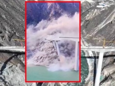 Szokujący moment. Nowo otwarty most w Chinach zawalił się