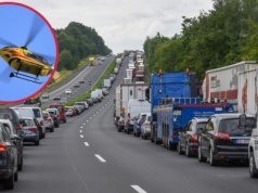 Tragiczny wypadek na autostradzie A10. Polak zasnął za kierownicą, zginęła matka 12-letniego chłopca