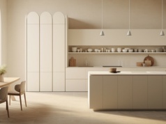 Kaszmirowa kuchnia to hit 2025 roku. Ten kolor podbija serca projektantów