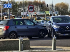 Zderzyli się przy galerii Ostrovia. To charakterystyczny błąd