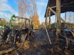 Facimiech po pożarze. Ponad sto koni bez zimowych zapasów. Przed sądem staną dwaj 14-latkowie