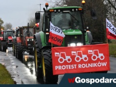 Drogowy protest rolników przeciwko Mercosur