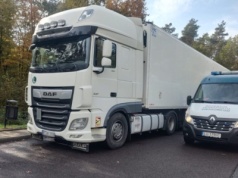 Litewska ciężarówka wiozła groźne chemikalia. Transport wstrzymany