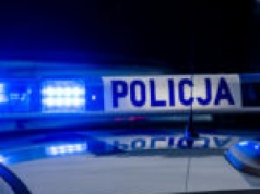 Wypadek na DK12 koło Szprotawy. Potrącenie pieszego. Droga zablokowana