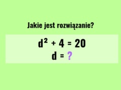 Ten prosty zapis kryje haczyk. Tylko jedno rozwiązanie jest poprawne
