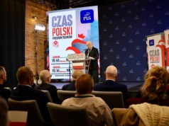 Jarosław Kaczyński w Kwidzynie rozpoczął objazdową kampanię Prawa i Sprawiedliwości