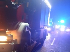 Nocna ewakuacja w jednym z kieleckich bloków