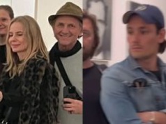 Magda Cielecka wybrała się na wystawę z Gelnerem i Chyrą. Takie relacje z obecnym facetem i eks to dopiero prawdziwa sztuka?