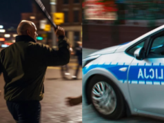 Ukrainiec biegał po ulicy i groził Polakom bejsbolem