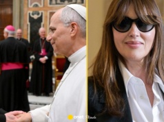 Monica Bellucci na spotkaniu z papieżem. Pojawiła się też Cate Blanchett