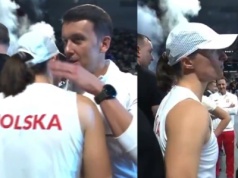 Sceny po meczu Polska - Rumunia. Oto co Celt powiedział do Świątek