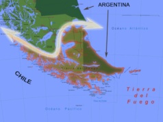 17 listopada 1557 roku Fernández Ladrillero skartografował cieśninę Magellana
