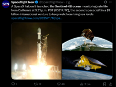 Satelita Sentinel-6B wyniesiony na orbitę. Nowy etap w monitorowaniu oceanów i zmian klimatu