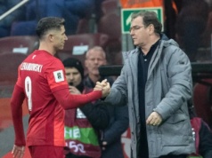 Zimny prysznic dla reprezentacji Polski. Lewandowski nie owijał w bawełnę