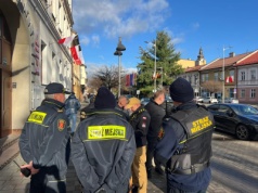 Trwa ewakuacja Urzędu Miejskiego w Andrychowie