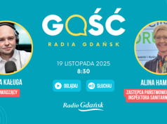 Alina Hamerska, zastępca Państwowego Powiatowego Inspektora Sanitarnego w Gdańsku, będzie Gościem Radia Gdańsk