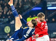 Szkocja wraca na Mistrzostwa Świata po 28 latach, wygrywając oszałamiająco 4-2 z Danią