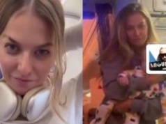 Samolotowa "akcja ratunkowa" Anny Lewandowskiej: Utuliła dziecko innej pasażerki. "Zasnęło mi na rękach" (FOTO)