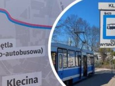 Jest decyzja o trasie tramwaju na Klecinę. Mieszkańcy chcą też nowego mostu samochodowego