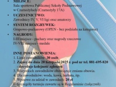 W niedzielę kolejny tenisowy turniej w Czarnożyłach. Zapisy do jutra