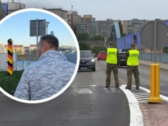 Robert Bąkiewicz na granicy polsko-niemieckiej. Prokuratura sprawdzi, czy złamał zakaz