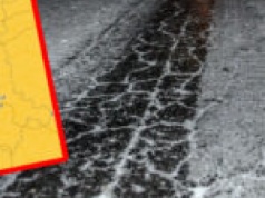 IMGW ostrzega kierowców w Lubuskiem. Będzie bardzo ślisko