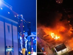 Duży pożar pod Krakowem. Do akcji zaangażowano 80 strażaków