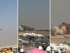 Katastrofa na pokazie w Dubaju. Pilot nie przeżył, wstrząsające nagrania