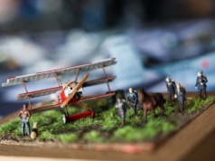 Lotnictwo i świat w miniaturze. Wystawa modelarska MPL