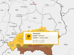 177 interwencji strażaków, 8 tysięcy odbiorców bez prądu. Trudna noc w Małopolsce przez śnieg i oblodzenie