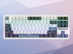 Bezprzewodowa klawiatura mechaniczna Aula F87 Pro Graywood V4 za 147,35 zł w AliExpress