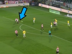 Efektowny gol w Ekstraklasie. 