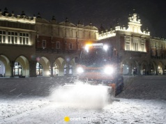 Małopolska pokryta śniegiem, -20 st. C w Sudetach. Podsumowanie nocy