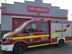 OSP Siedlec z nowym samochodem ratowniczo-gaśniczym