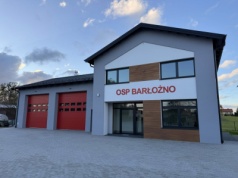 Zakończyła się budowa nowej remizy OSP w Barłożnie