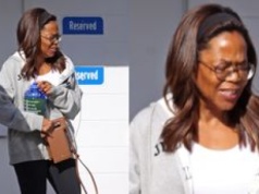 Lżejsza o 20 KILOGRAMÓW Oprah Winfrey wymyka się z siłowni. Ostro zasuwała? (ZDJĘCIA)