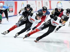 Gdańsk. Polacy bez medali w World Tour w short tracku. W niedzielę ostatnie biegi