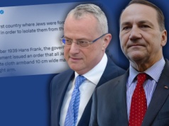 Burza po wpisie Jad Waszem. 