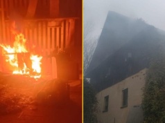 Policjanci i strażacy ratowali złodzieja. Kradzież poszła nie po jego myśli